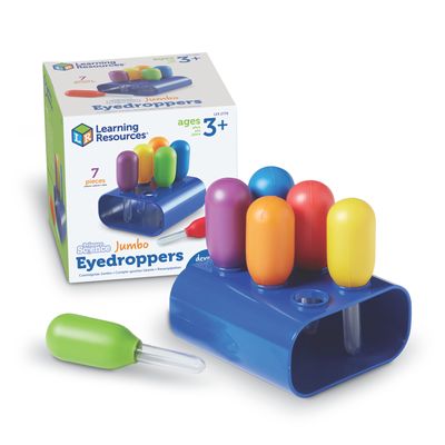 Primary Science® Jumbo Eyedroppers with Stand 
