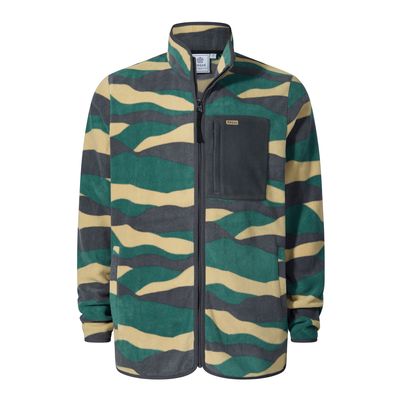 Miles Men's Microfleece Jacket - Sand Landscape Print
