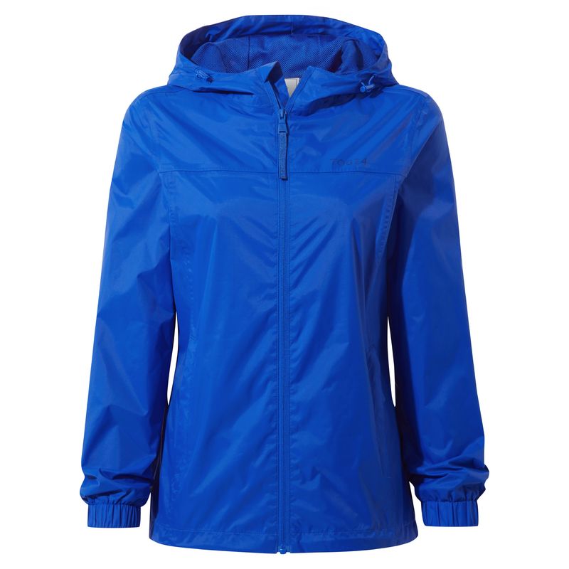 Craven Women's Waterproof Packaway Jacket - Ultra-Marine Blue