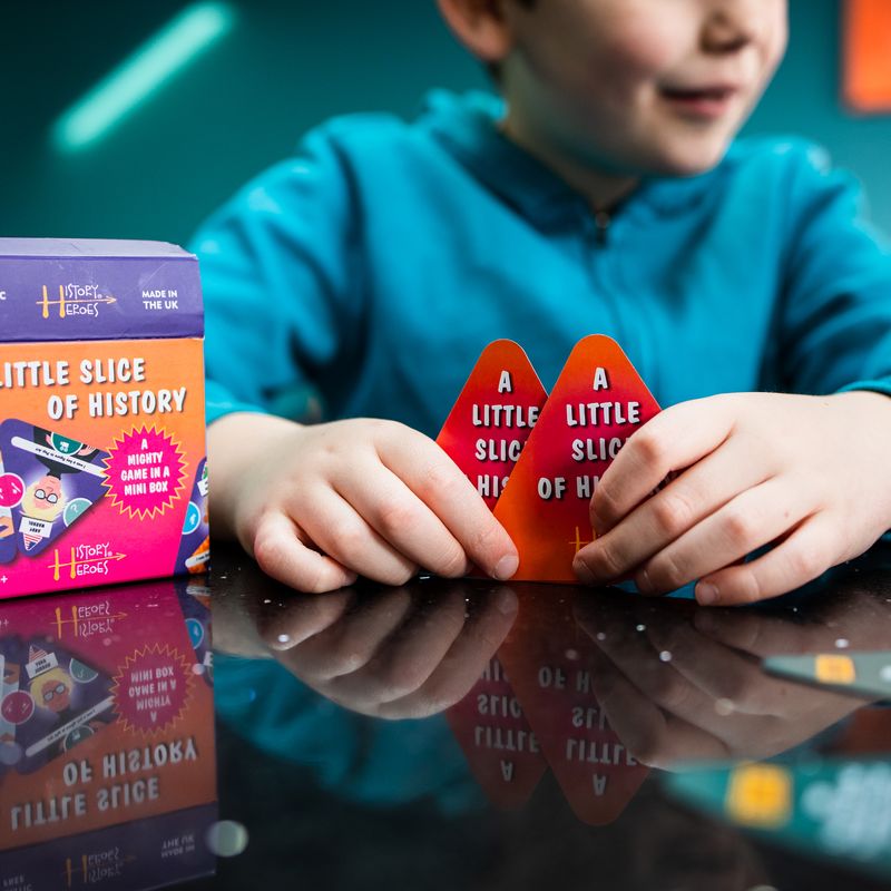 History Heroes: A LITTLE SLICE OF HISTORY card game