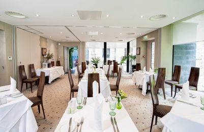Inside the Pavilion at Langley Castle hotel and restaurant, Northumberland, UK (Pic 2026)