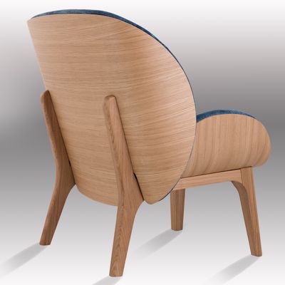KALIN chair - natural wood back