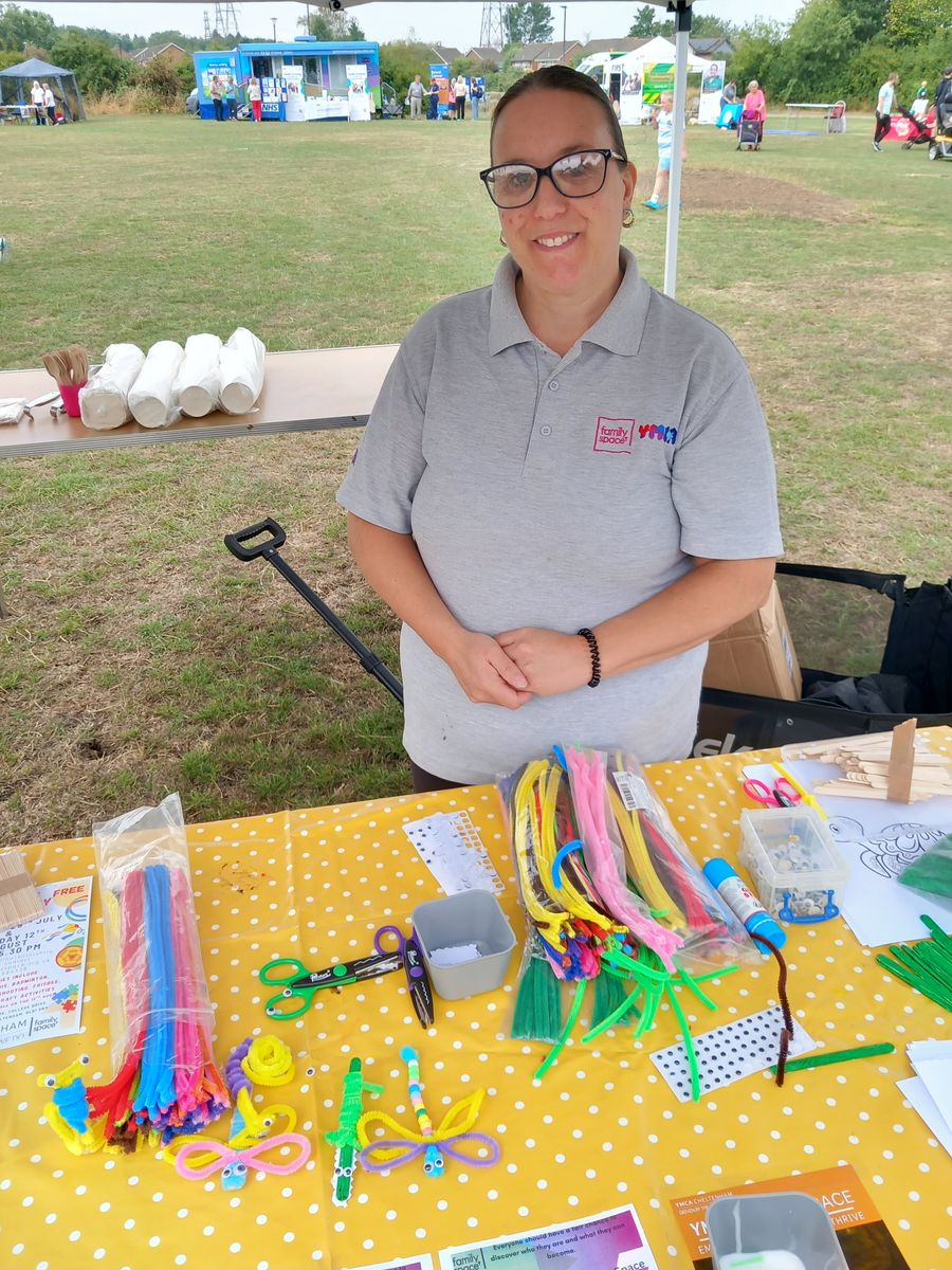 YMCA Cheltenham at 'Party in the Park' event in 2025
