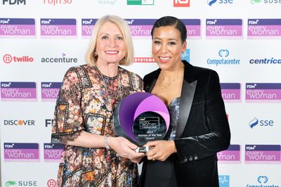 Woman of the Year at the 2023 FDM everywoman in Technology Awards