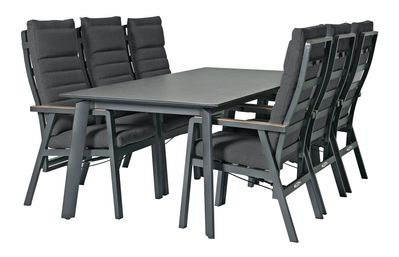 Horton 6 Seat Garden Dining Set