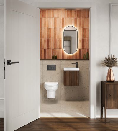 Linea Cloakroom Unit - Walnut