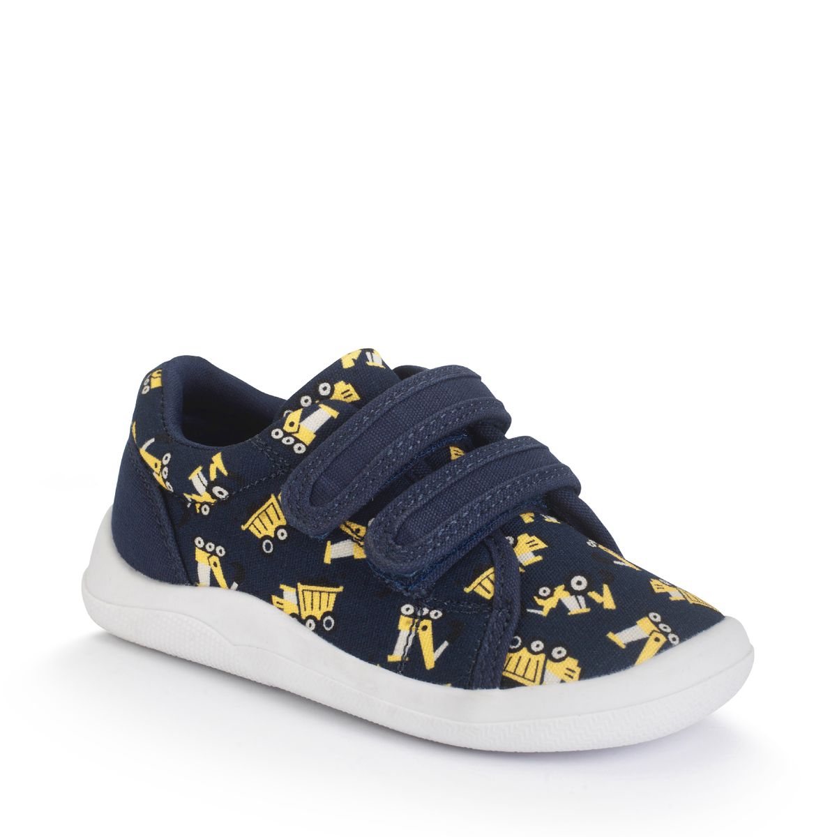 Wriggles Double bar navy digger rip-tape first walking shoes