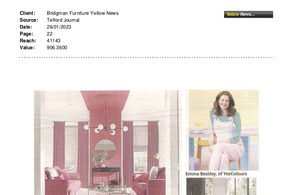 Screencapture of Telford Journal