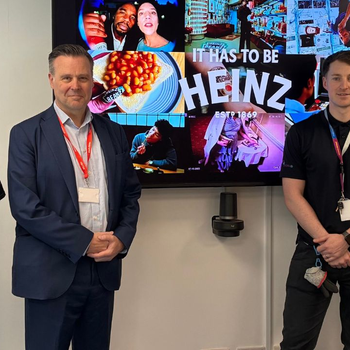 Left to right - Engineering manager at Kraft Heinz Ben Groom, pictured with Lawrence Wood, principal and chief executive of Telford College, Kraft Heinz site director Anton Hickey and Sarah Davies, executive director of partnerships and em.jpg