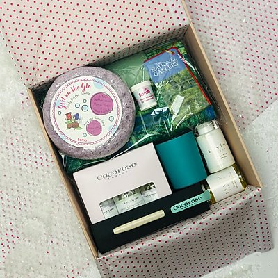 The Travel Box gift hamper from Cocorose London