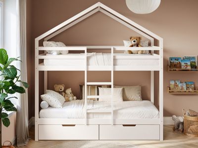 Flair Nest House Bunk Bed with Optional Storage