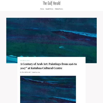 Screencapture of The Gulf Herald