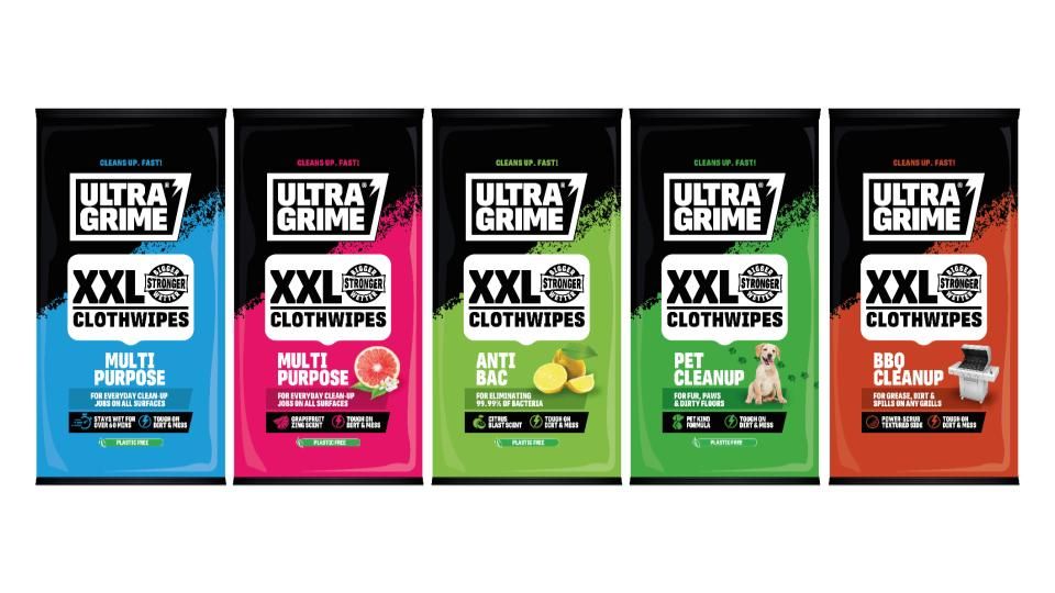 UltraGrime Clothwipes 