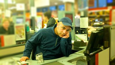 Young Apprentice Cashier 