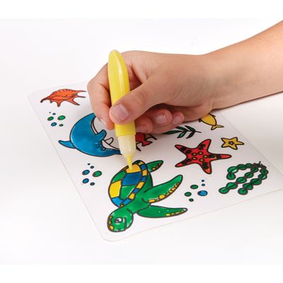 Colour Own Stickers - Sea Creatures 