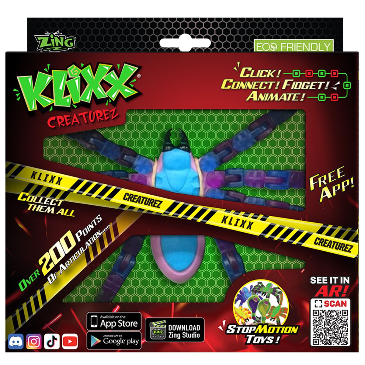 KLiXX Spider - Fidget & Animate!