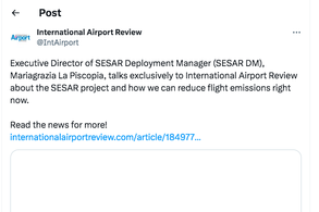 Screencapture of International Airport Review