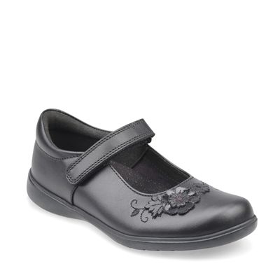 AIR RITE 'Wish' in black leather in Girls Primary Collection 