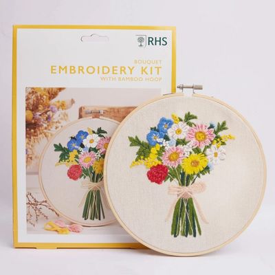 RHS Bouquet Embroidery Kit