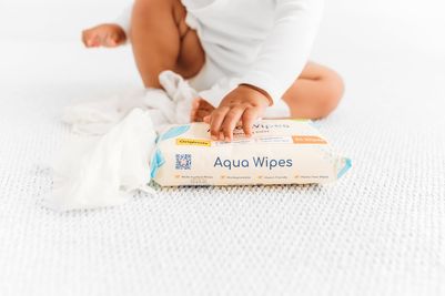 Aqua Wipes Originals clean and soothe with kindness.