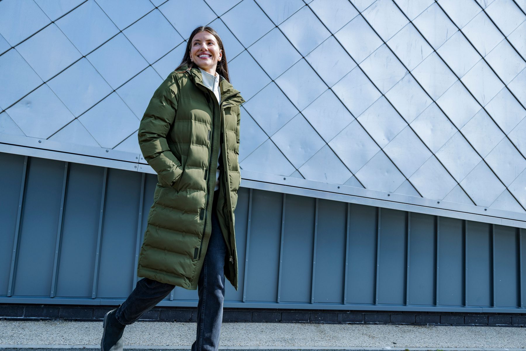 Glaston womens jacket - Dark Green.jpg
