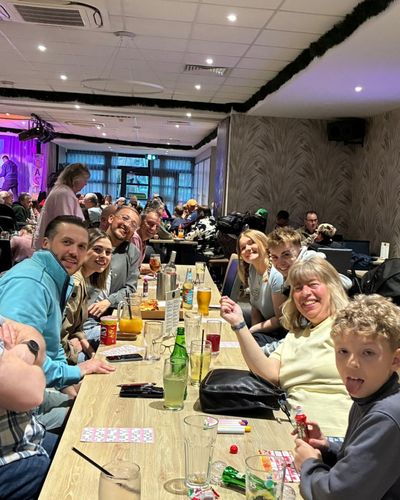 Jane and her family having dinner.jpg