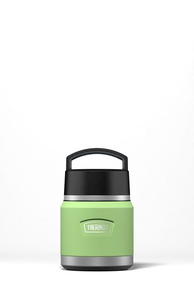 Icon Series 355ml Food Flasks with handle - Lime Green