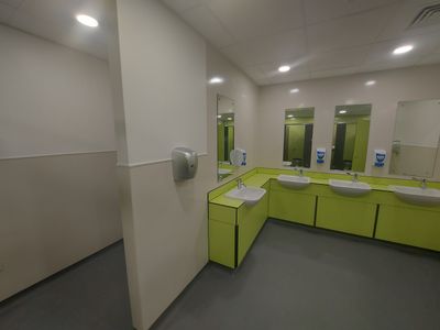 Toilets at the Princess Royal Hospital