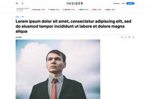 Screencapture of Business Insider