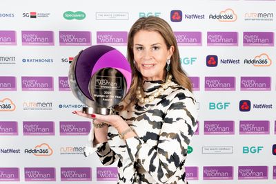 Helen Cannon, Founder of ISON Travel, Woman of the Year at the everywoman Entrepreneur Awards 2023