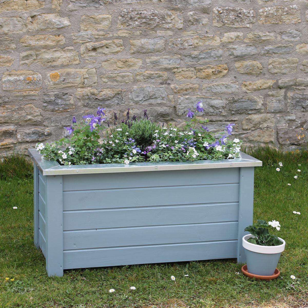 Axe Blue Wood Paint