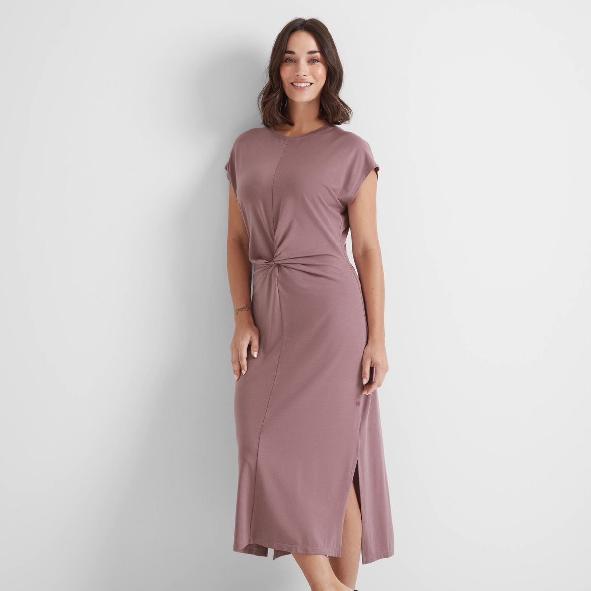 Claire Women's Dress - Mauve