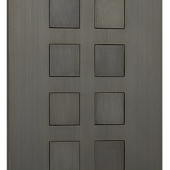 8G vertical Control switches, Umber finish