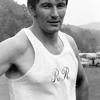 Three-times Grasmere Sports  wrestling champion, Roger Robson, 