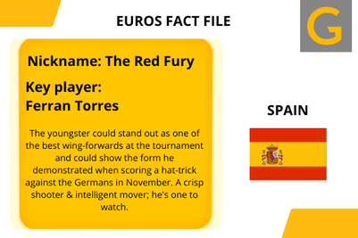 Euros 2020 team information for Spain