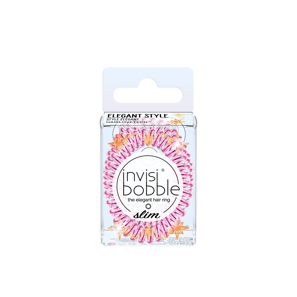 invisibobble slim 3 pack - La Vie en Rose 