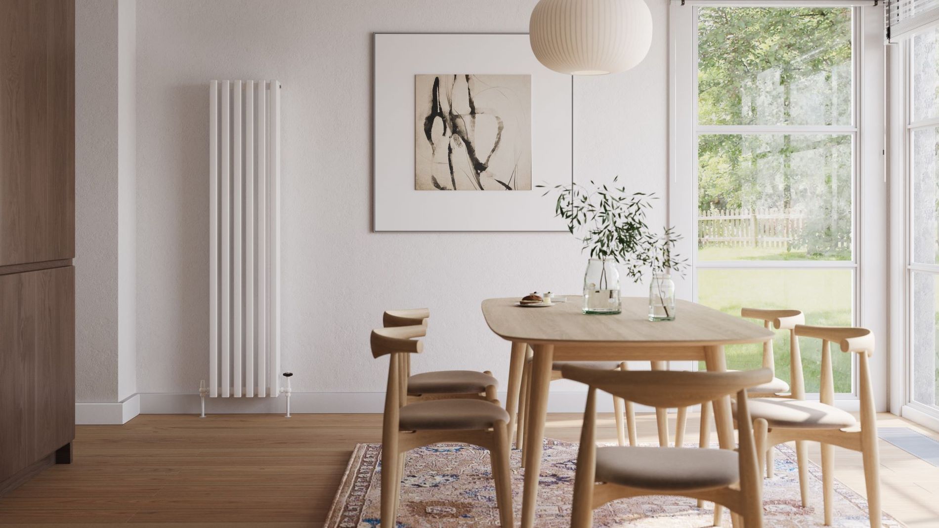 2000px Temple  White Vertical Square Tube Column Radiator  H1800mm x W390mm, £655, 8163118.jpg
