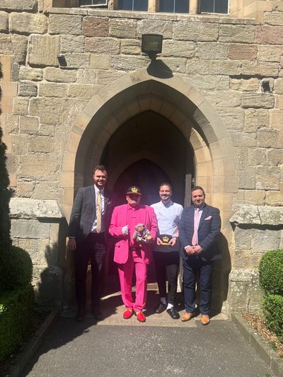 Mr Karoly Toth at Langley Castle,
