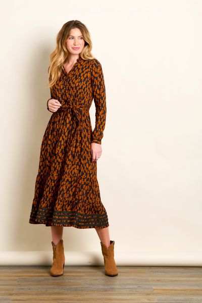 Brakeburn Brush Strokes Maxi Shirt Dress - £74.99 (lifestyle).jpg