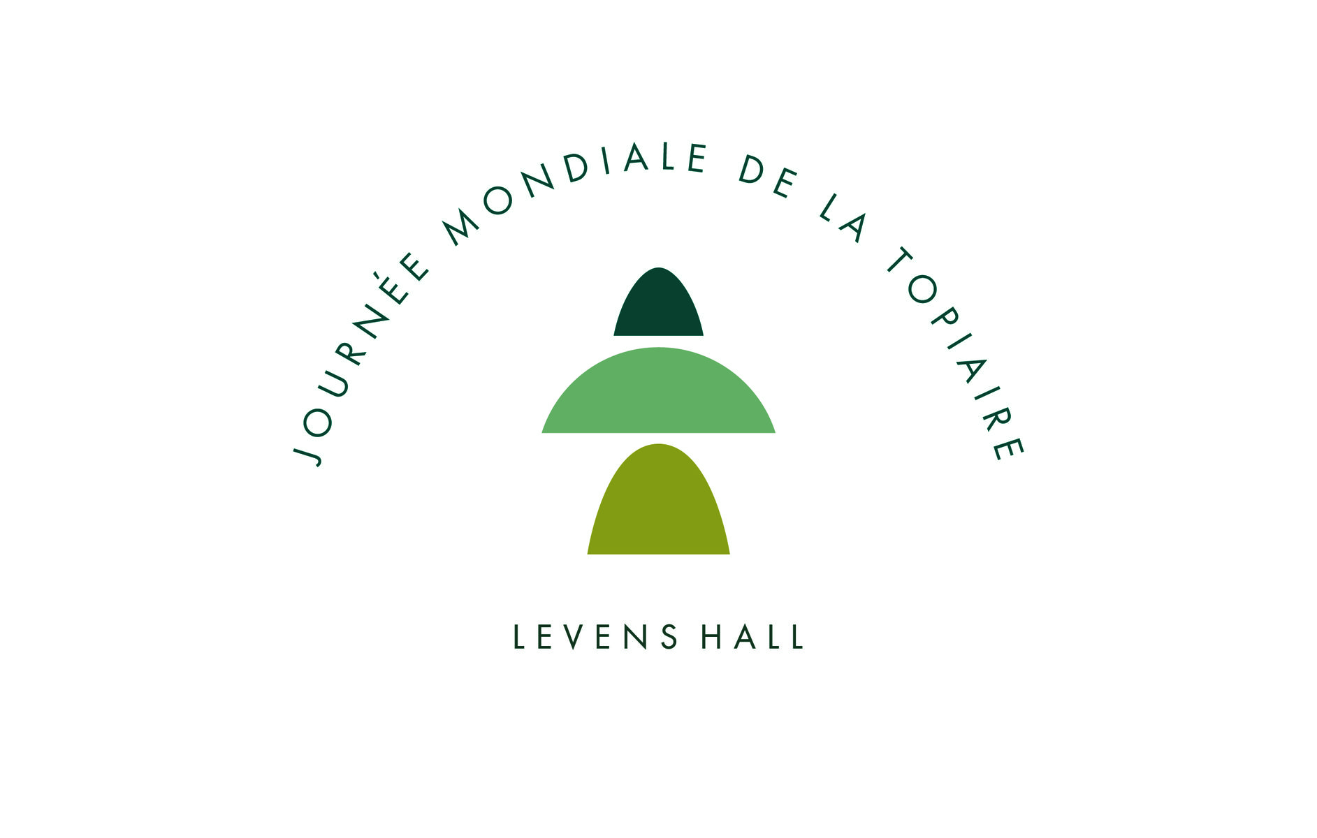 Logo for use in celebrating World Topiary Day - Journée Mondiale de la Topiaire - in France