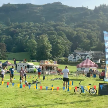 The stunning location of Grasmere Lakeland Sports and Show