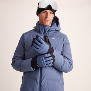 Adventure Ski Gloves - Fjord Blue