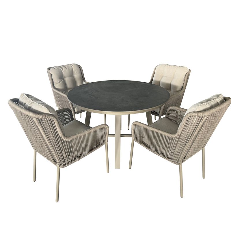 Kyra 4 Seat Garden Dining Set