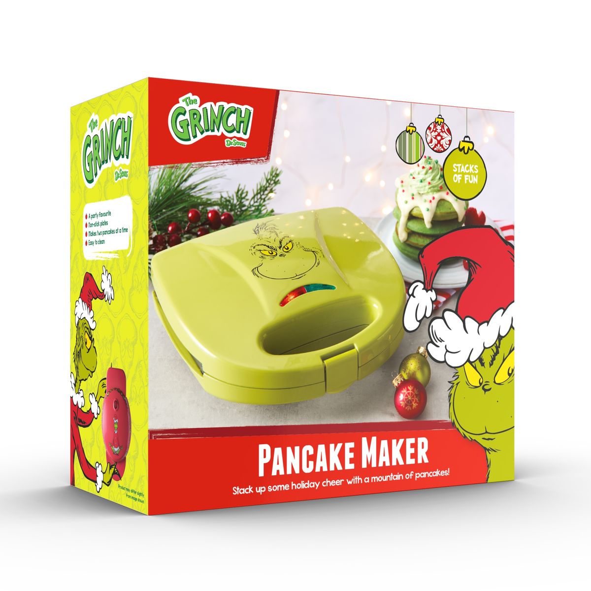 THE GRINCH PANCAKE MAKER - GREEN
