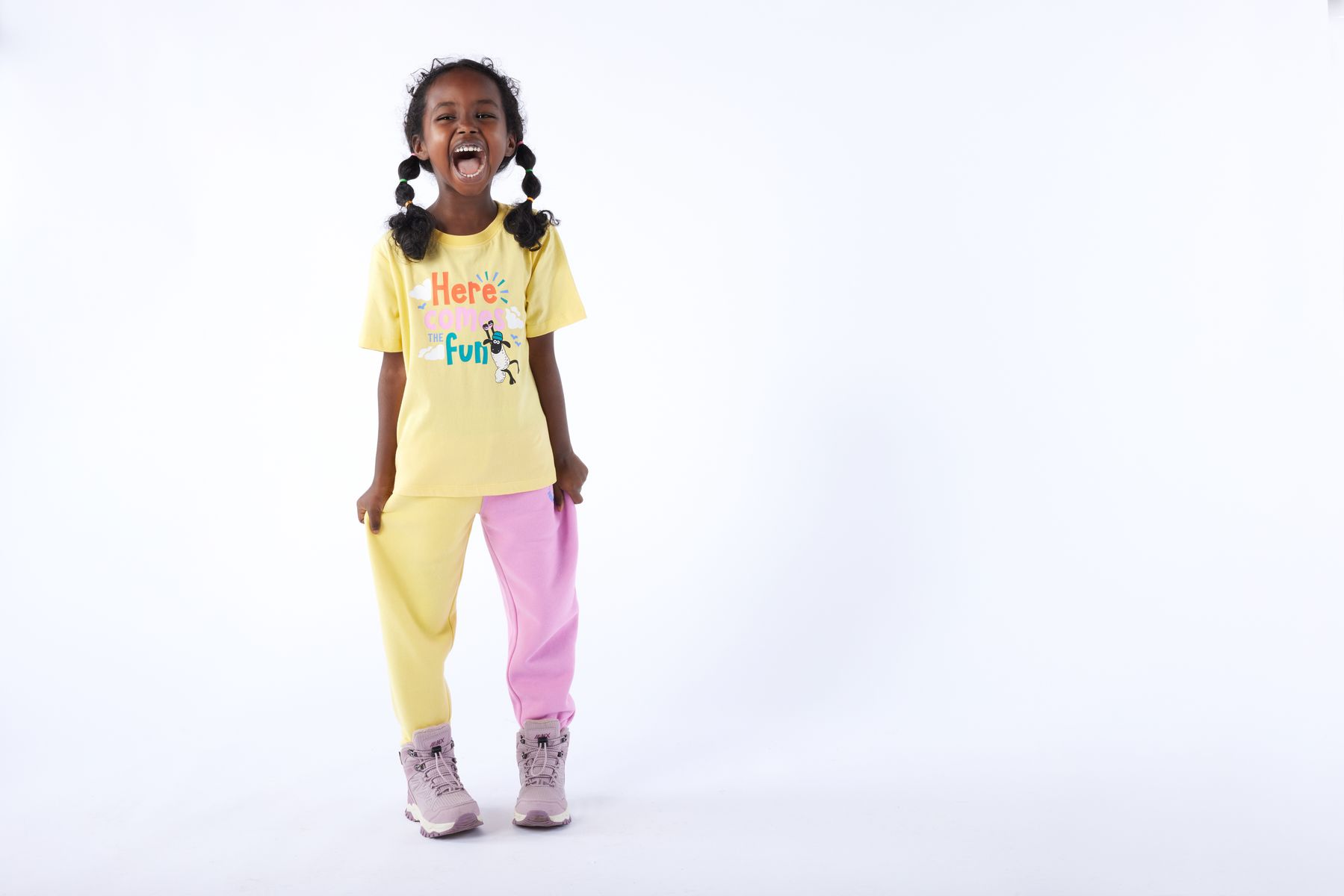 TOG24 x Shaun the Sheep kids collection