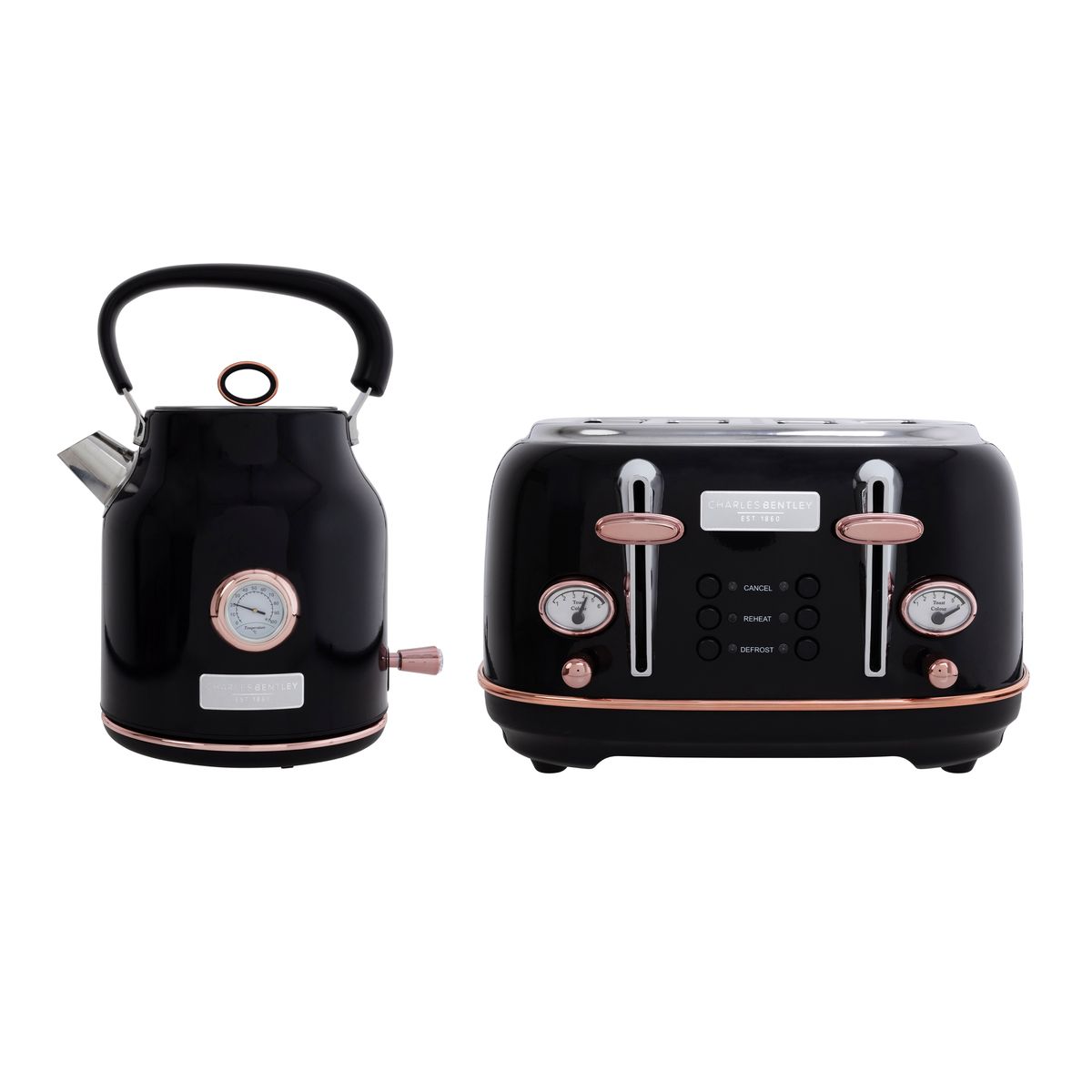 1.7L Kettle & 4 Slice Toaster Set