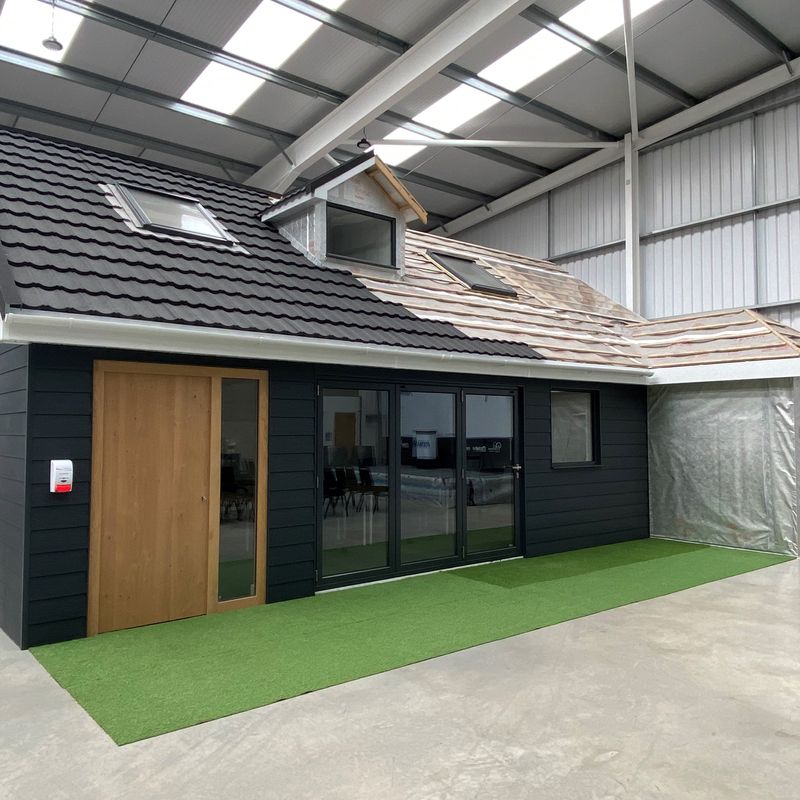 Fully moduled testing facility at the BCTA's Building Performance Hub in High Wycombe