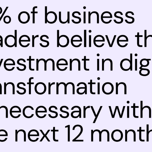 Research findings: digital transformation investment