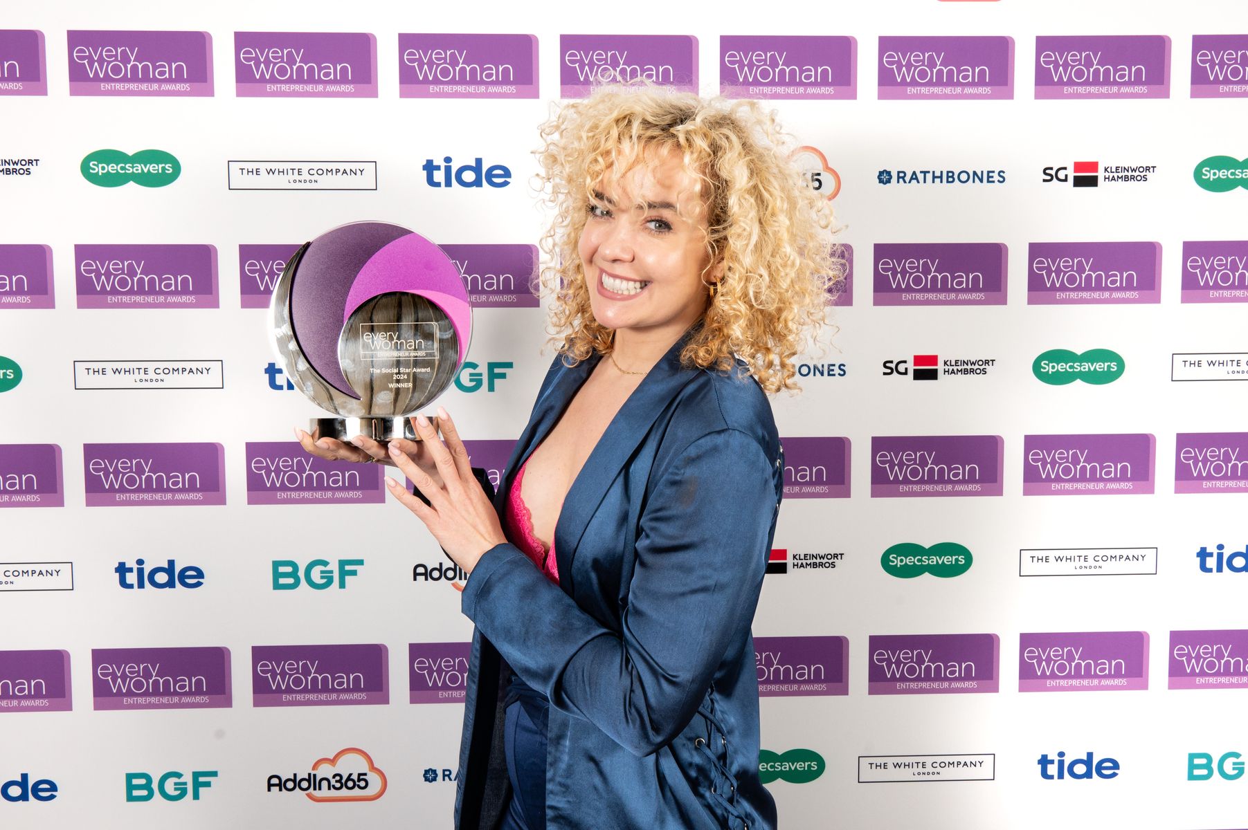 Lemon Fuller, Founder & CEO of Lemonade Dolls, winner of The Social Star Award at the 2024 everywoman Entrepreneur Awards, in association with BGF