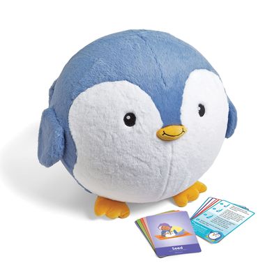 Yoga Ball Buddy with BubblePlush™ - Penguin